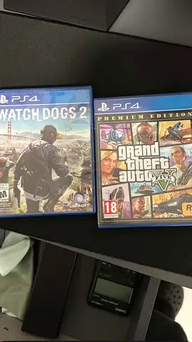 PS4 Games - Grand Theft Auto V (Premium) & Watch Dogs 2