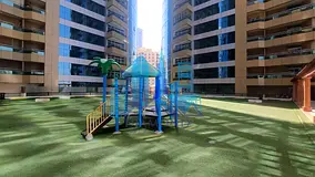 Big Size Studio Apartment with Balcony for Rent in Horizon Tower, Ajman