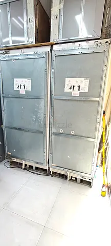 Miele Built-in refrigerator/freezer bodies — pair of unused frames (needs panels & doors)