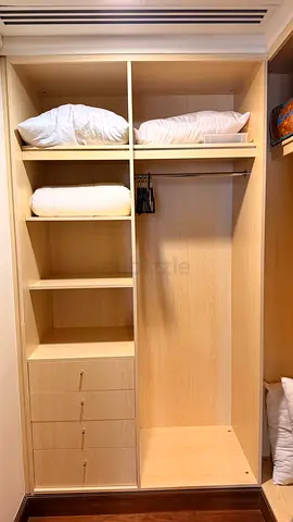 Large Walk-in Wardrobe Storage System – Shelves & Drawers