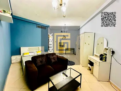 استوديو لإعادة البيع في أبراج أورينت عجمان | مطبخ منفصل