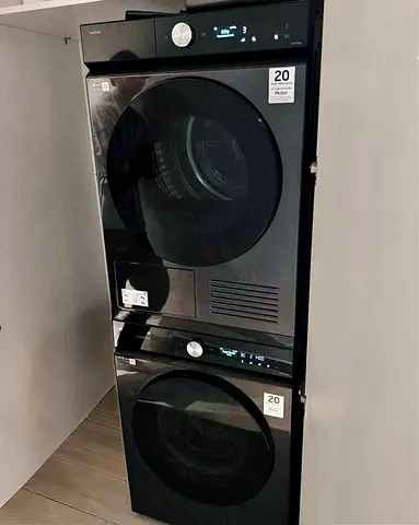 Samsung bespoke washer and dryer set digital with wifi option like new condition 11.5 kg washer 9 kg