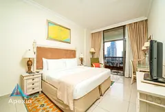 Skyline View 1BR | Balcony Hotel Apartment | Dubai