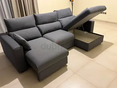 Top Selling Ikea Eskilstuna L Shape Sofa Bed