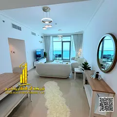 Luxury Apartment | 2-BR Fully Furnished | Gym, Pool, Parking | Sea view | For Monthly Rent | In a pr