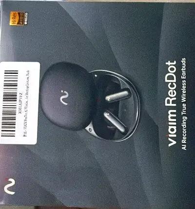Viam RecDot AI Recording True Wireless Earbuds - New in Box