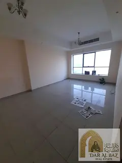 Two-bedroom apartment with a living room available for annual rent in the Al Khan area of ​​Shar