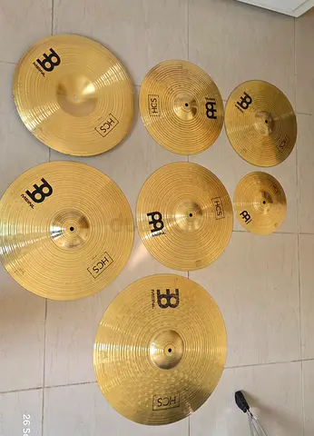 MEINL Cymbals - German Made and 4 Stands