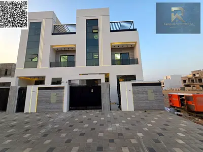 🔥🏡 LUXURY VILLA FOR SALE – AL ZAHIA, AJMAN 🏡🔥 ✨ Brand-new villa with super deluxe finishing, directly on the main road!