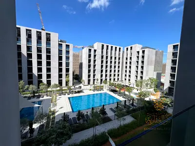 Pool View One Bedroom Apartment with Smart Home System and Private Parking