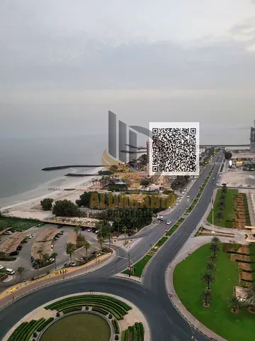 ✨ شقة فاخرة للإيجار الشهري - إطلالة بحرية مباشرة في برج الاتحاد! ✨