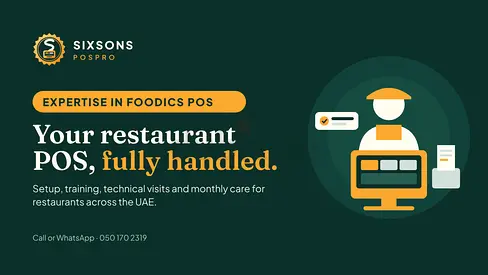 Foodics POS Setup, Training & Technician Visits – All UAE