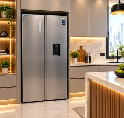 Hisense Side By Side Fridge with water dispenser