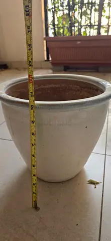 Large Premium Glazed Ceramic Plant Pot / Planter