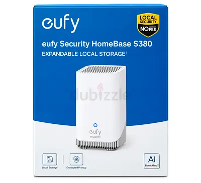 eufy Security HomeBase S380 – Local Storage Hub (Boxed)