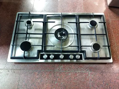 Siemens Built-in 5-Burner Stainless Steel Gas Hob - Good Working Condition, free delivery