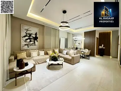 Villa for sale on Sheikh Mohammed Bin Zayed Road, located on a main street near the park. It featur