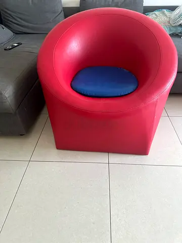 Red Foam Chair - Soft Seat