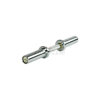 Olympic Chrome Dumbbell Bar - Loadable Dumbbell Handle - Brand New