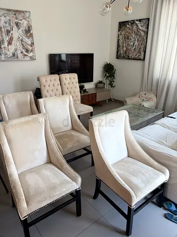 Set of 6 dining chairs of the ONE