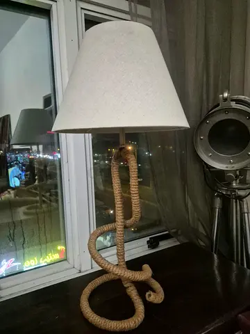 Rope Table Lamp