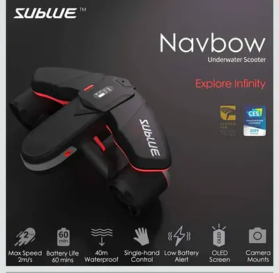 Water scooter sublue diving NavBow