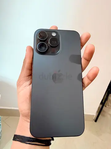 I phone 15 pro max black titanium - 87% battery perfect condition
