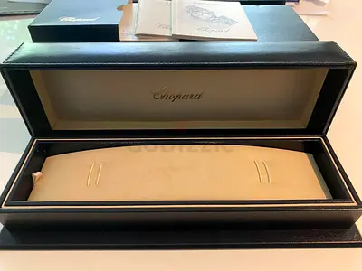 Chopard leather watch presentation box - ONLY BOX