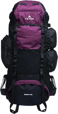 TETON 65L, Explorer Internal Frame Backpack for Hiking,