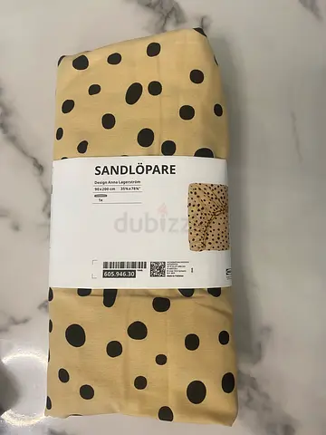 IKEA SANDLÖPARE Polka Dot Bedding/Throw - New in Pack