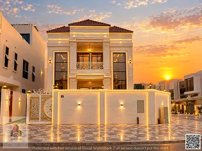 Classic corner villa for sale in Al Helio 2 – registration fees included.