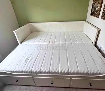 Ikea hemnes day bed with mattress 2