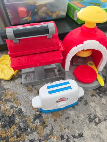 Kids Play Doh Sets & Assorted Plastic Utensils and Food Accessories