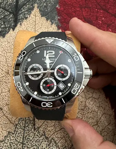 Longings Watch - Chronograph Black
