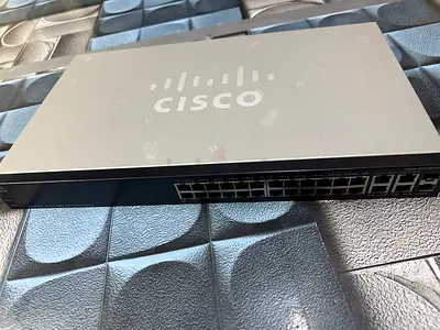 Cisco SG300-28P 28-Port Gigabit PoE Managed Switch - Good Working Condition