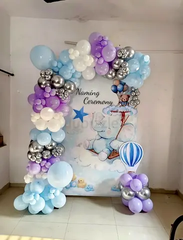 Balloons decorations services Available