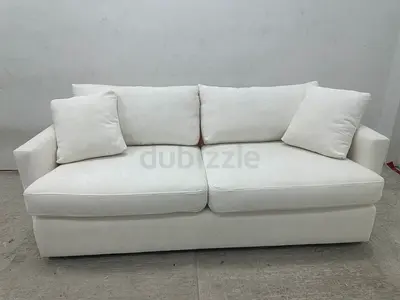 Like new condition crate&barrel three seater sofa