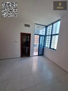 2 BHK Apartment for Rent in Falcon Tower, Ajman | 3 Balconies | AED 39,000