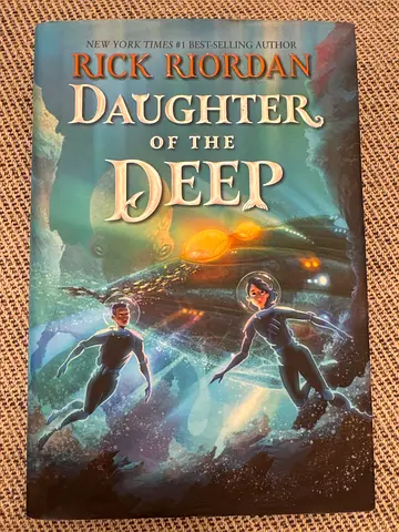 Daughter of the Deep by Rick Riordan - Hardcover (like new)
