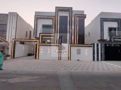 Luxury Modern Villa (G+1+R) for Sale in Al Helio Center – Ajman | Freehold | Registration and Title Deed Fees Included | 1.9 Million