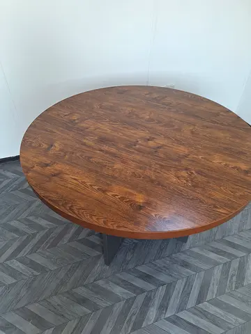 Round wooden dining table - medium size, good condition