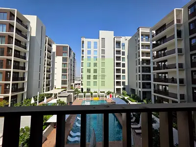 Brand New & Fully Furnished | Stunning Pool View | 3BR + Maid in Savanna, Dubai Creek Harbour