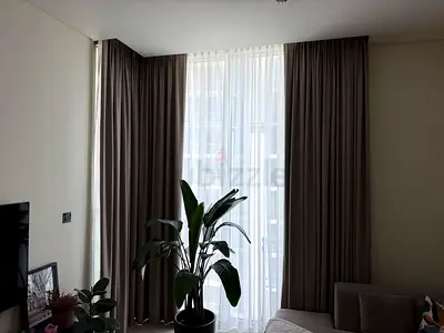 Set of high quality curtains