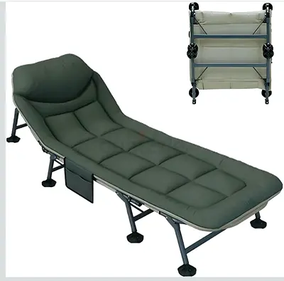 Camping folding bed
