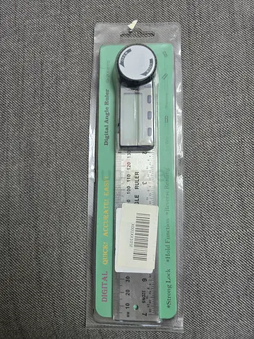 Digital Angle Finder / Protractor with LCD Display - New in Package