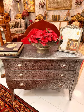 The one silver cabinet