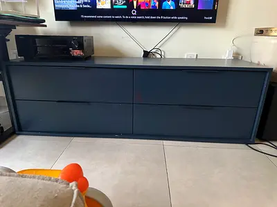 IKEA Teal Blue TV Cabinet