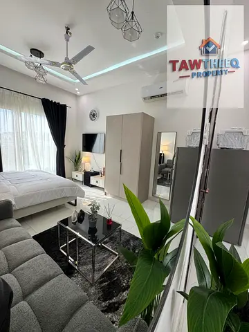 Brand-New Studio for Monthly Rent in Al Mowaihat 2, Ajman | Balcony | Separate kitchen