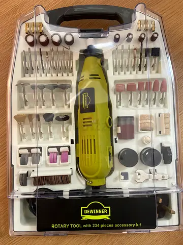 Dewinner rotary tool with 234 pieces