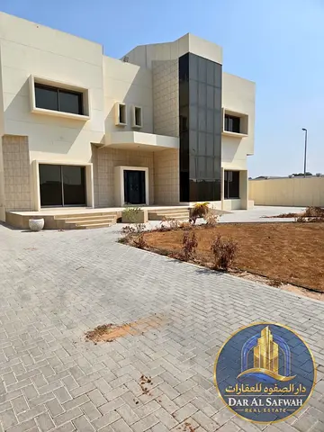 فيلا فاخرة زاوية من 6 غرف نوم ماستر | حديقة خاصة ومنطقة للشواء | بجوار الحديقة | السويحات، الشارقة